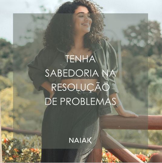 Tenha sabedoria na resolução de problemas